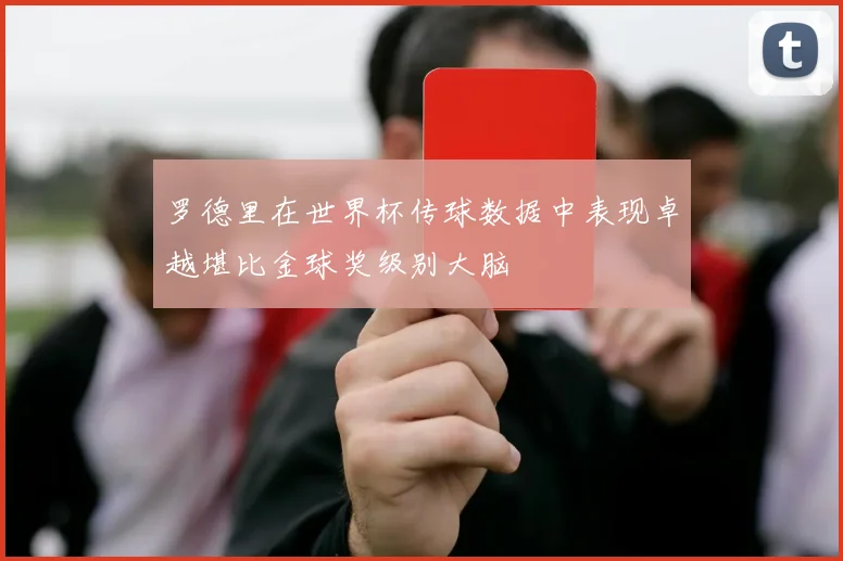 罗德里在世界杯传球数据中表现卓越堪比金球奖级别大脑