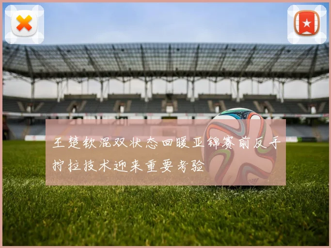 王楚钦混双状态回暖亚锦赛前反手拧拉技术迎来重要考验